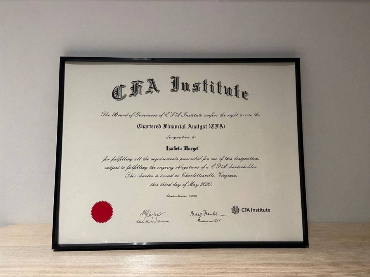 CFA Charter - Isabela Murgel